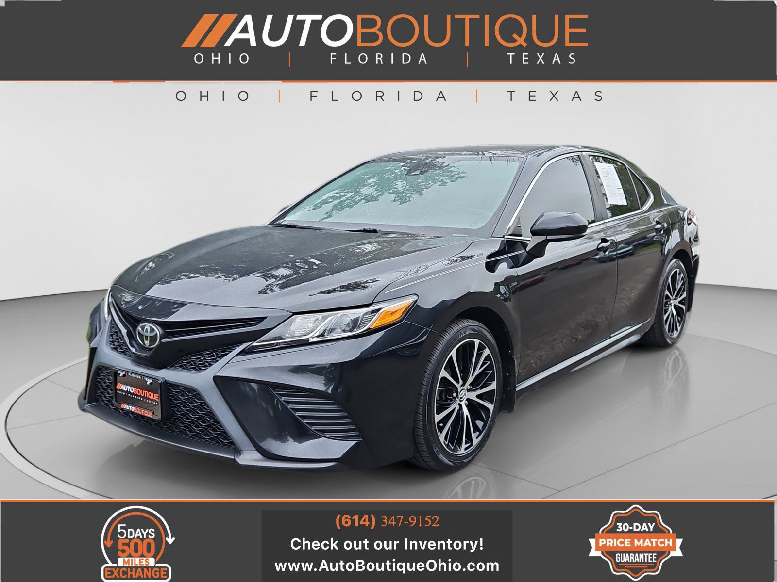 Used 2020 Toyota Camry SE FWD image 1