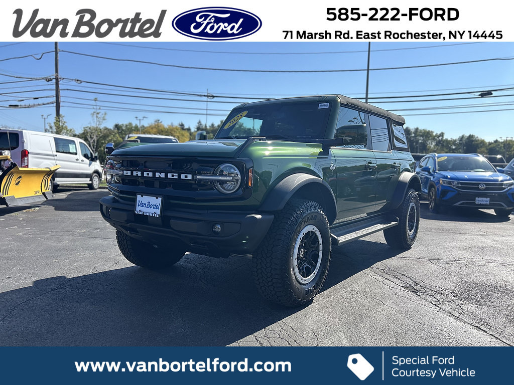 Used 2025 Ford Bronco Outer Banks w/ Sasquatch Package AWD/4WD video 1