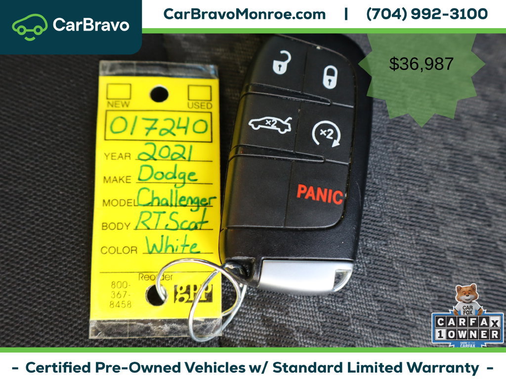 Used 2021 Dodge Challenger R/T Scat Pack RWD image 45