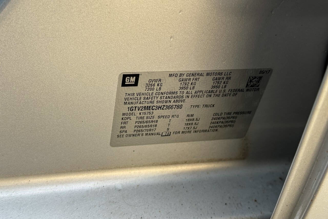 Used 2017 GMC Sierra 1500 SLE w/ SLE Value Package image 22