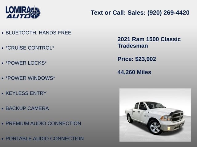 Used 2021 RAM 1500 Tradesman w/ SXT Plus Group AWD/4WD image 21