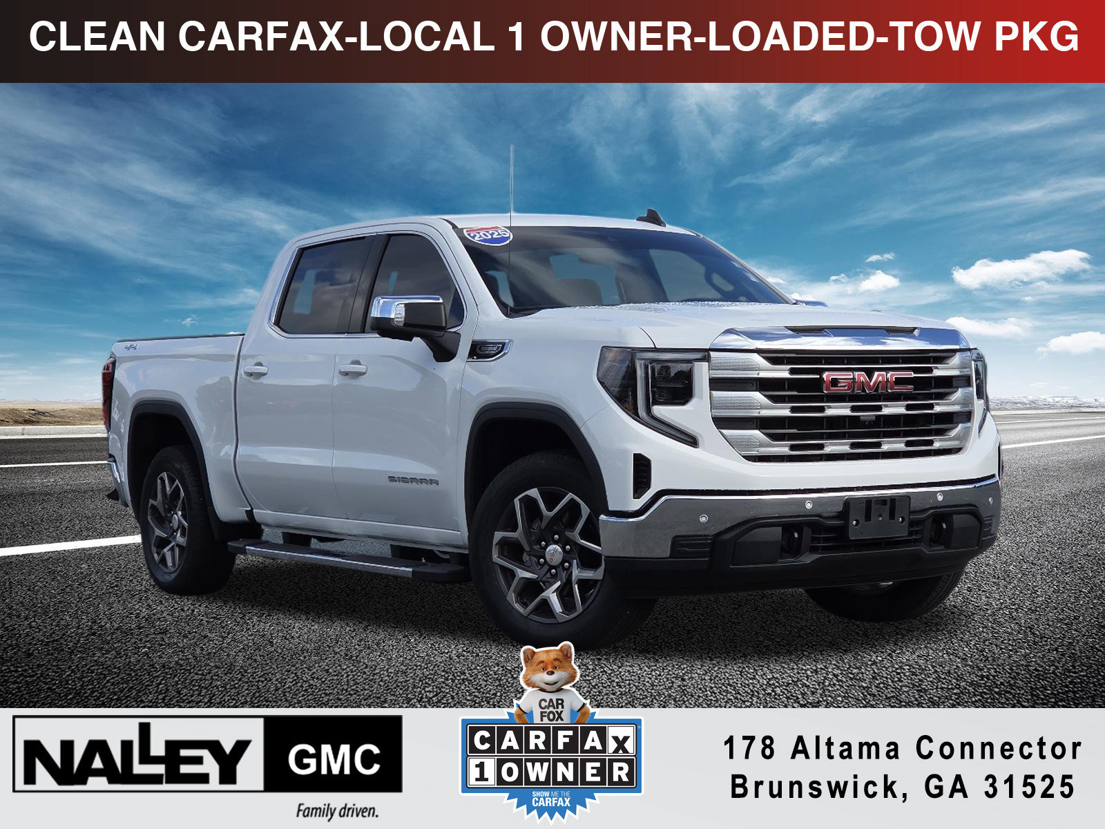 Used 2025 GMC Sierra 1500 SLE w/ Preferred Package AWD/4WD 360° Tour