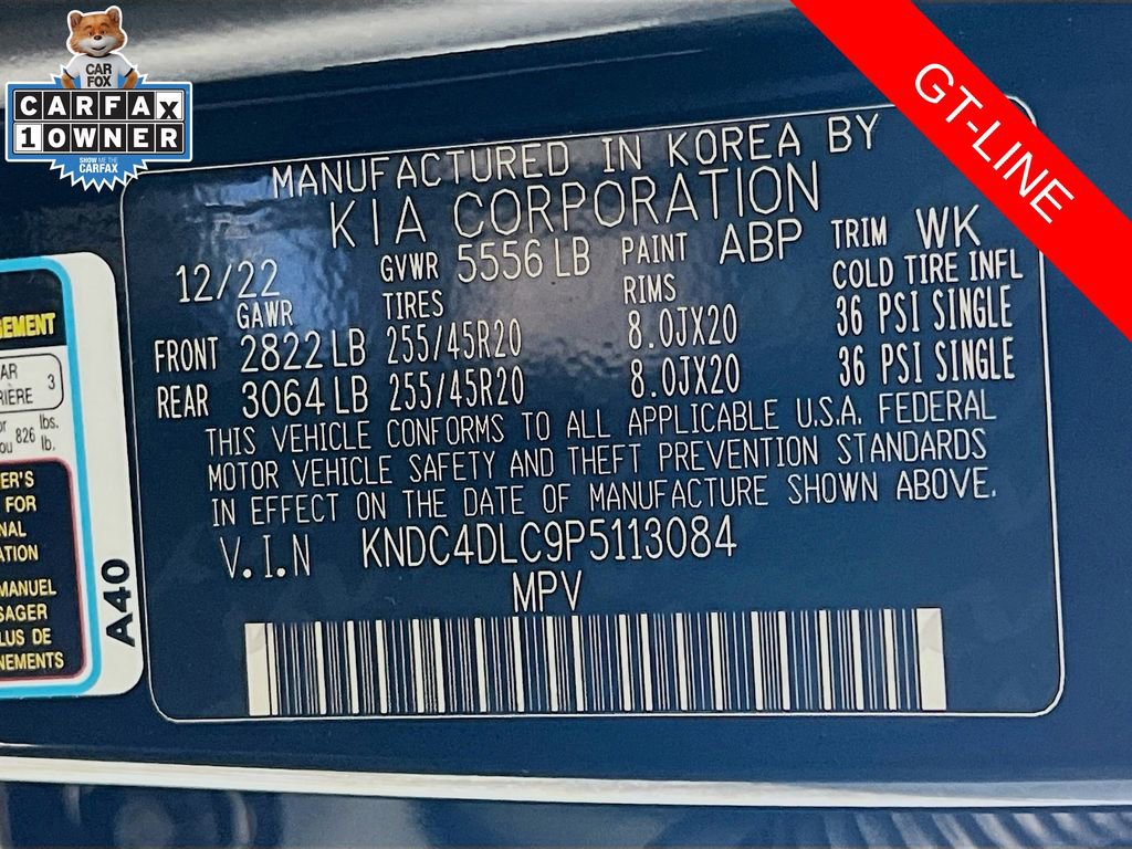 Certified 2023 Kia EV6 GT-Line AWD/4WD image 35