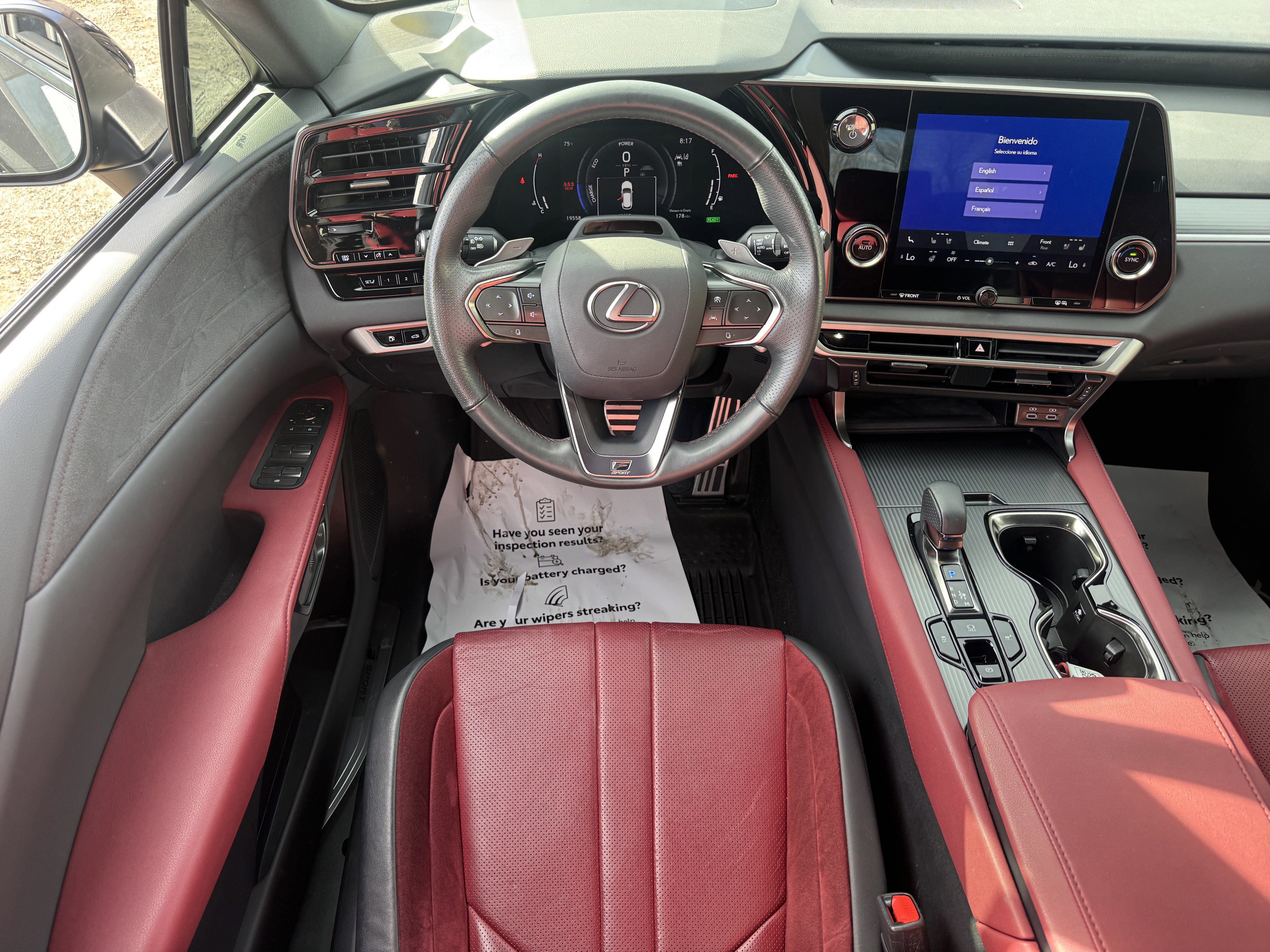Used 2023 Lexus RX 500h F Sport w/ Accessory Package (Z1) image 17