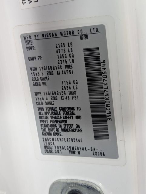 Used 2020 Nissan NV200 SV w/ Back Door Glass Package FWD image 29