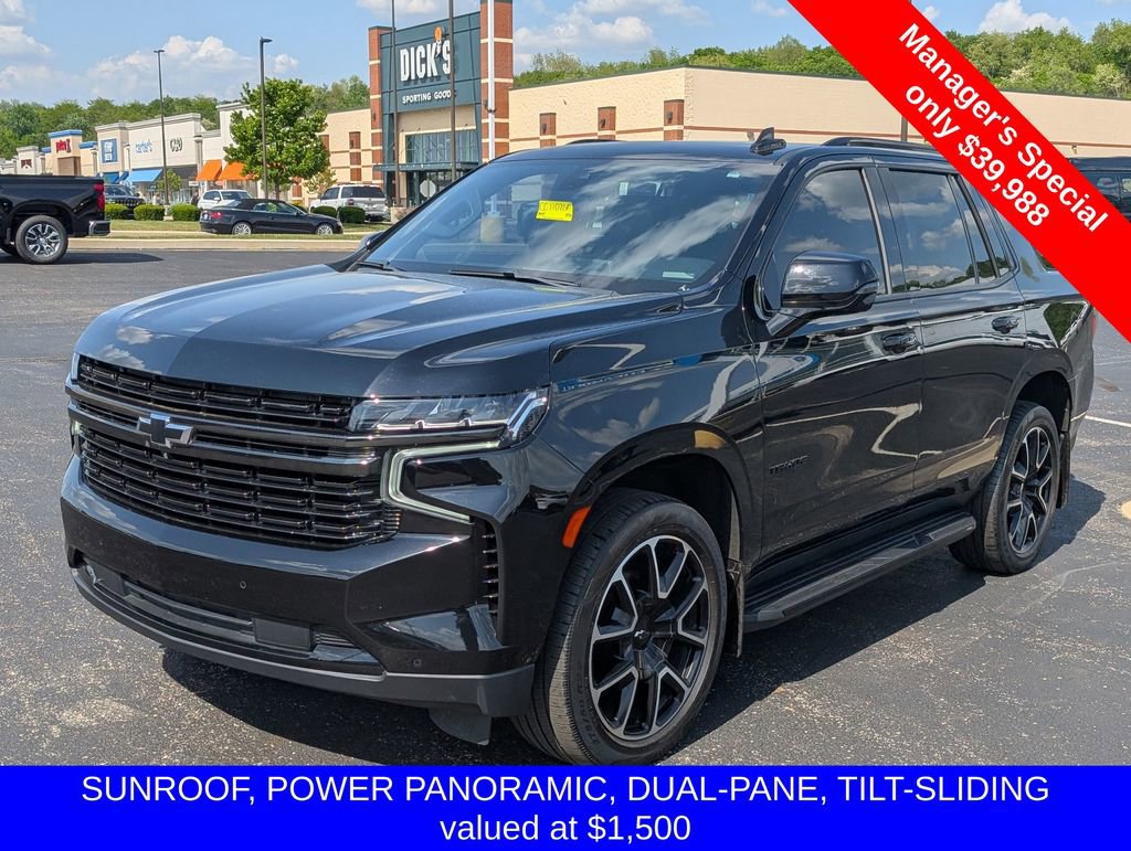 Used 2021 Chevrolet Tahoe RST w/ Luxury Package AWD/4WD image 4