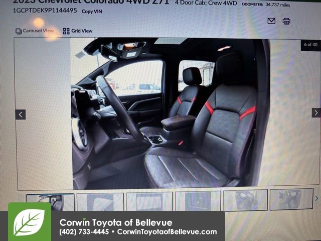 Used 2023 Chevrolet Colorado Z71 w/ Z71 Convenience Package 2 AWD/4WD image 4