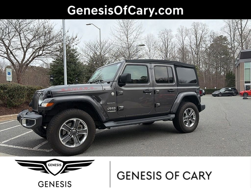 Used 2021 Jeep Wrangler Unlimited Sahara image 1