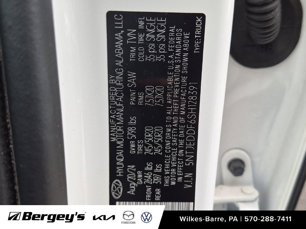 Used 2025 Hyundai Santa Cruz Limited AWD/4WD image 38