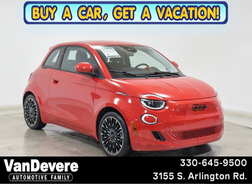 Used 2024 FIAT 500 e (RED)