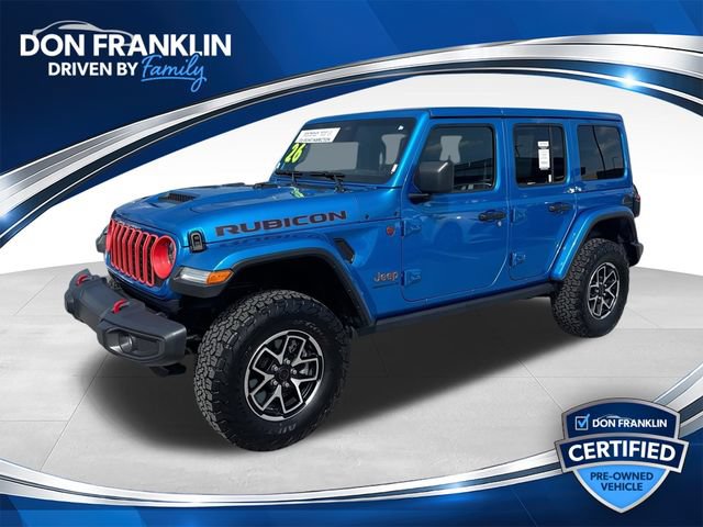Used 2026 Jeep Wrangler Unlimited Rubicon