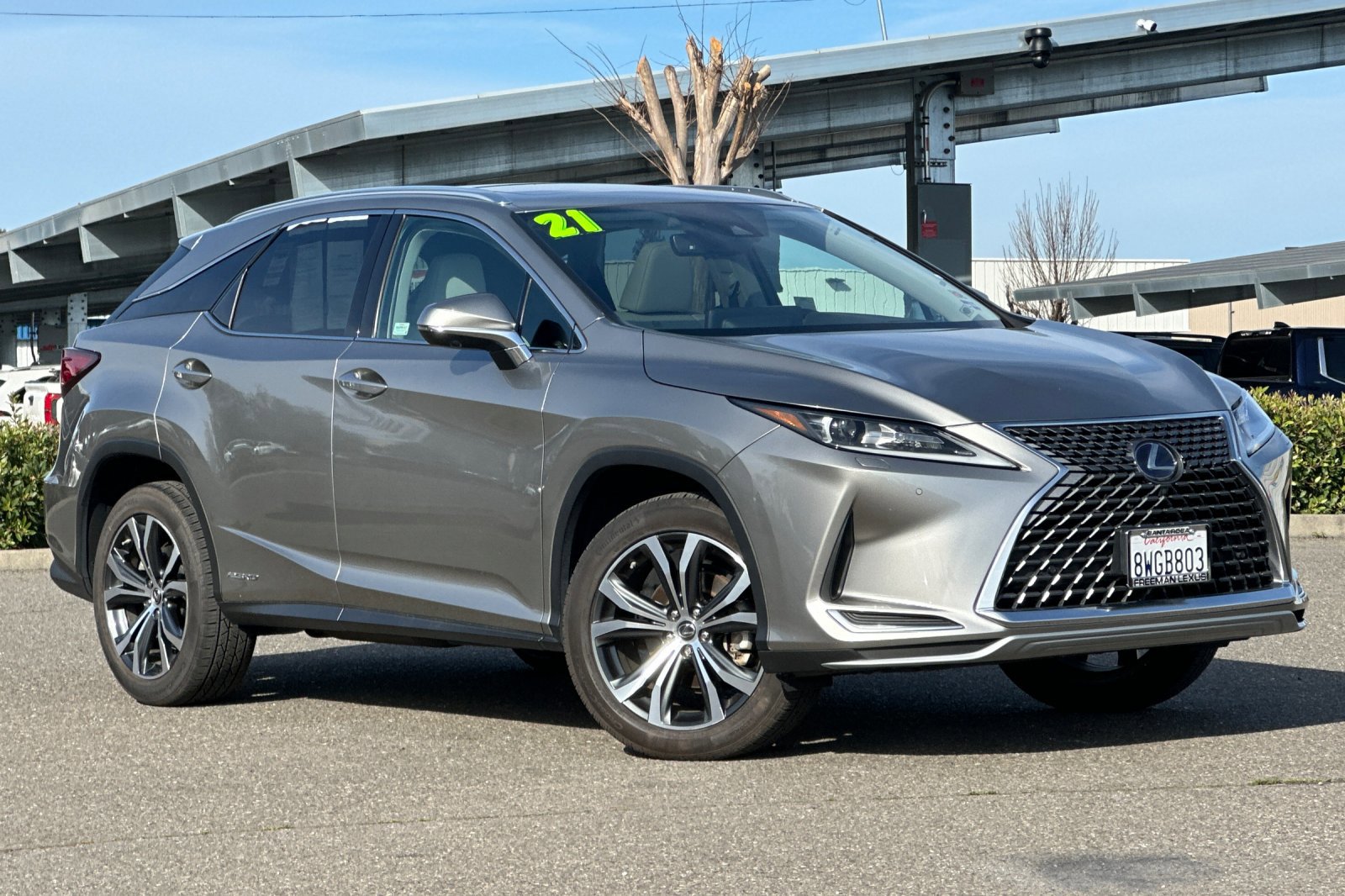 Used 2021 Lexus RX 450h AWD w/ Premium Package image 2