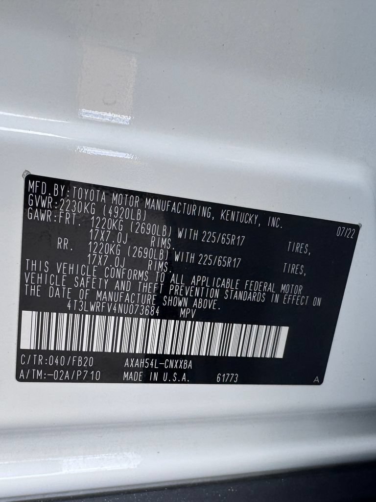 Used 2022 Toyota RAV4 LE AWD/4WD image 37