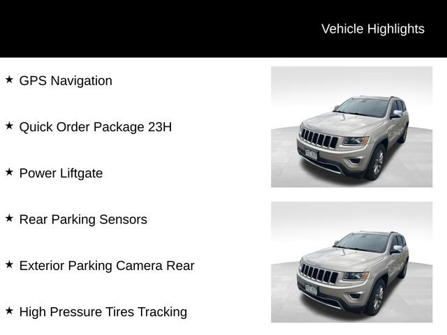 Used 2015 Jeep Grand Cherokee Limited AWD/4WD image 7