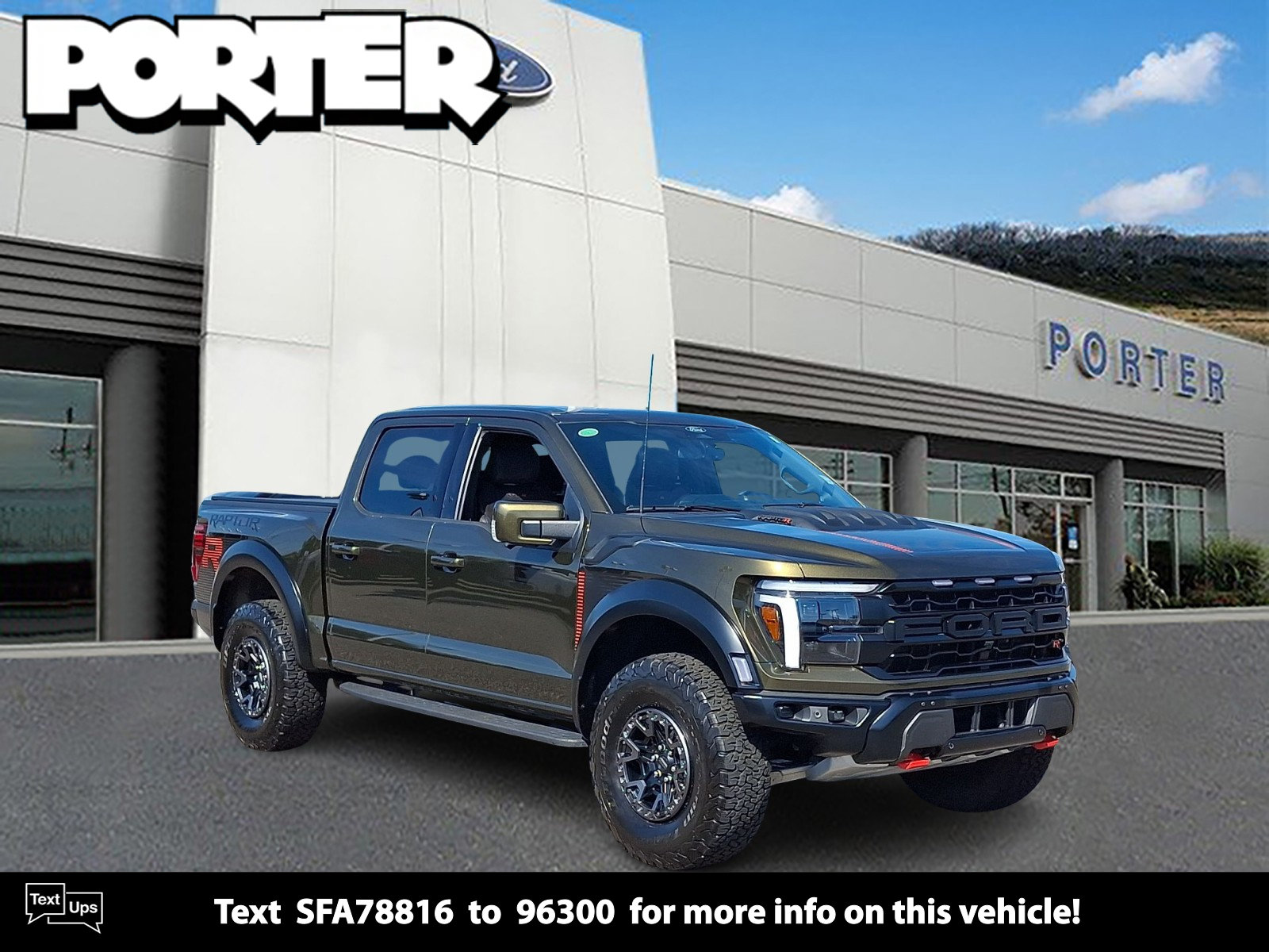 Used 2025 Ford F150 Raptor w/ Equipment Group 803A Raptor R AWD/4WD image 1