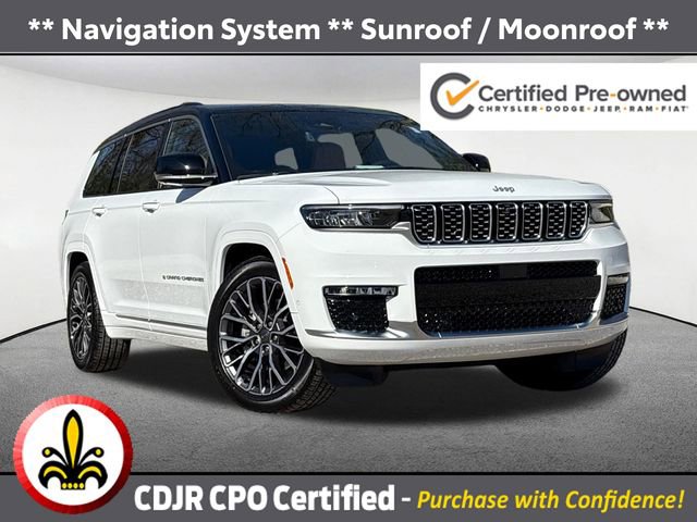 Certified 2025 Jeep Grand Cherokee L Summit AWD/4WD image 1