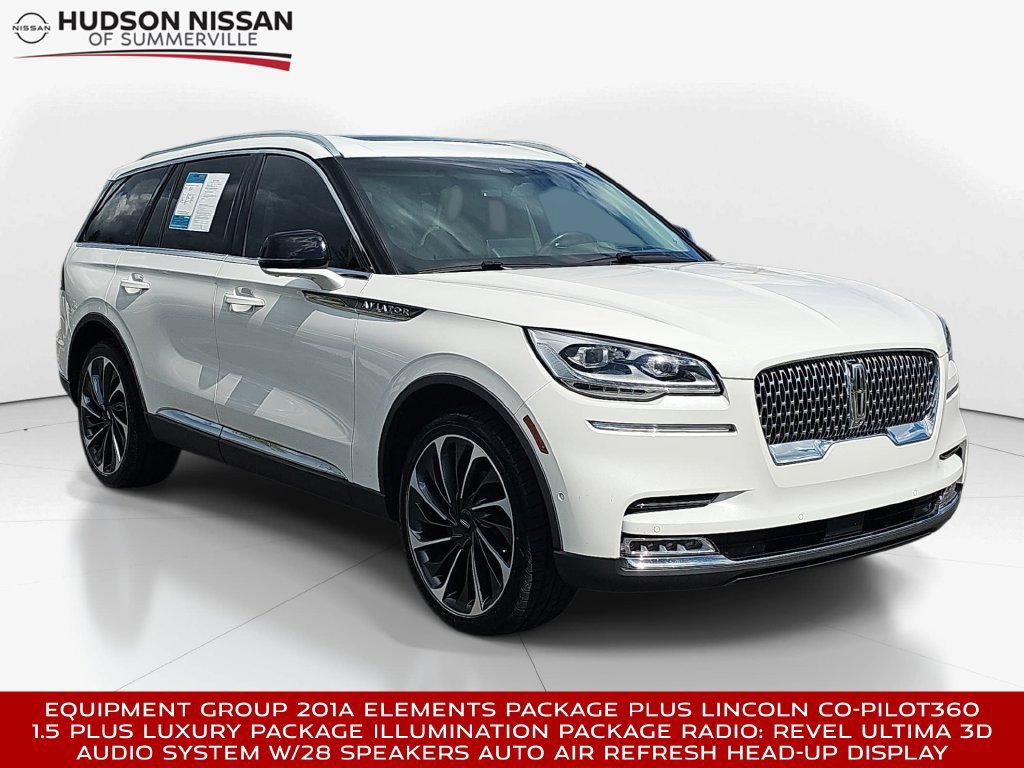 Used 2022 Lincoln Aviator Reserve w/ Equipment Group 201A AWD/4WD 360° Tour