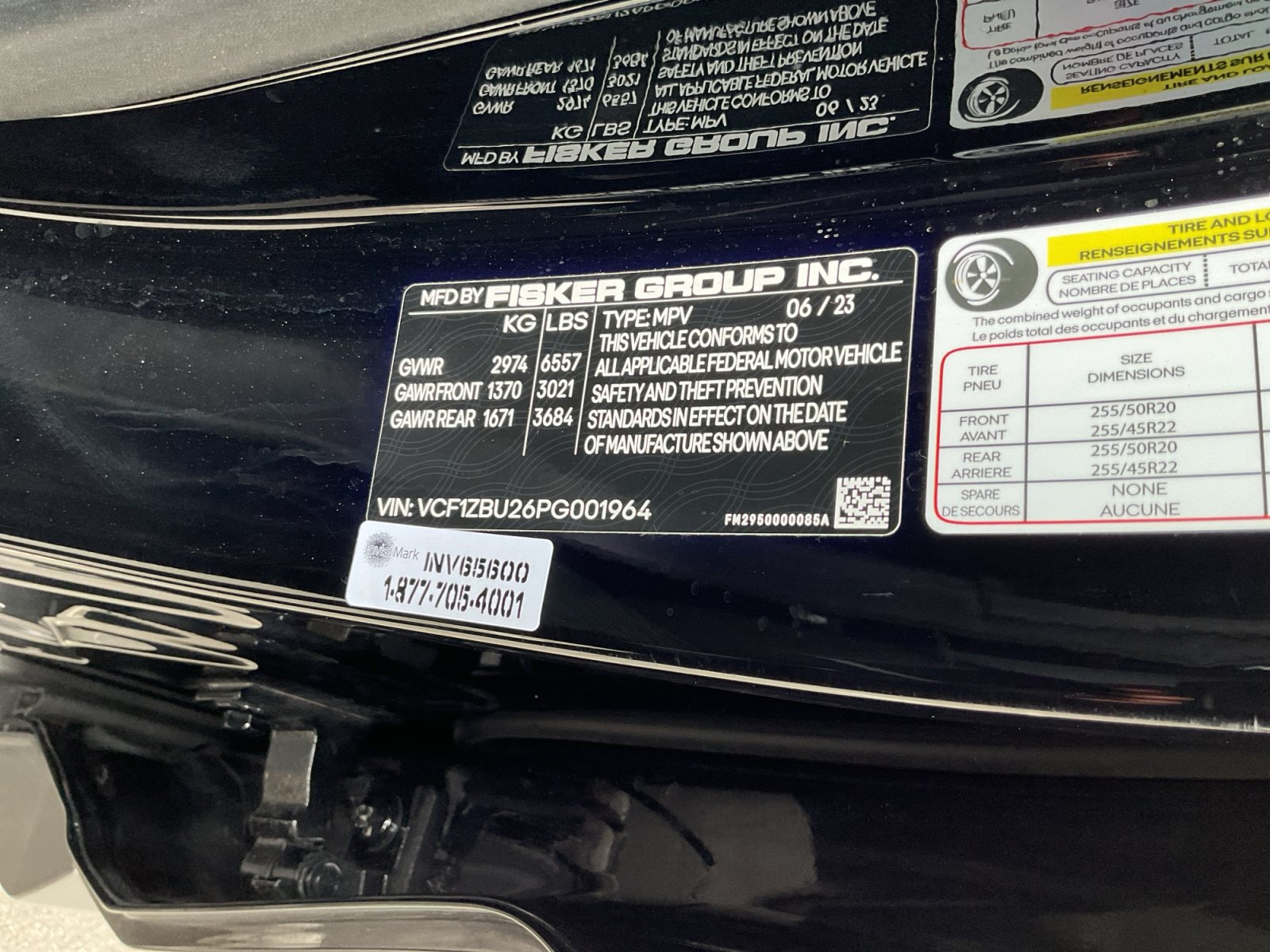 Used 2023 Fisker Ocean One AWD/4WD image 24