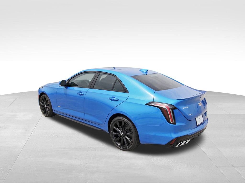 New 2025 Cadillac CT4 V w/ LPO, ONYX Package image 3