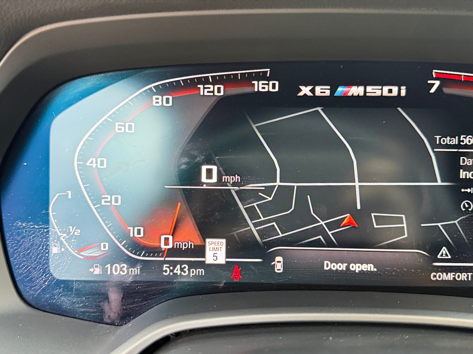 Used 2023 BMW X6 M50i w/ Parking Assistance Package AWD/4WD image 11