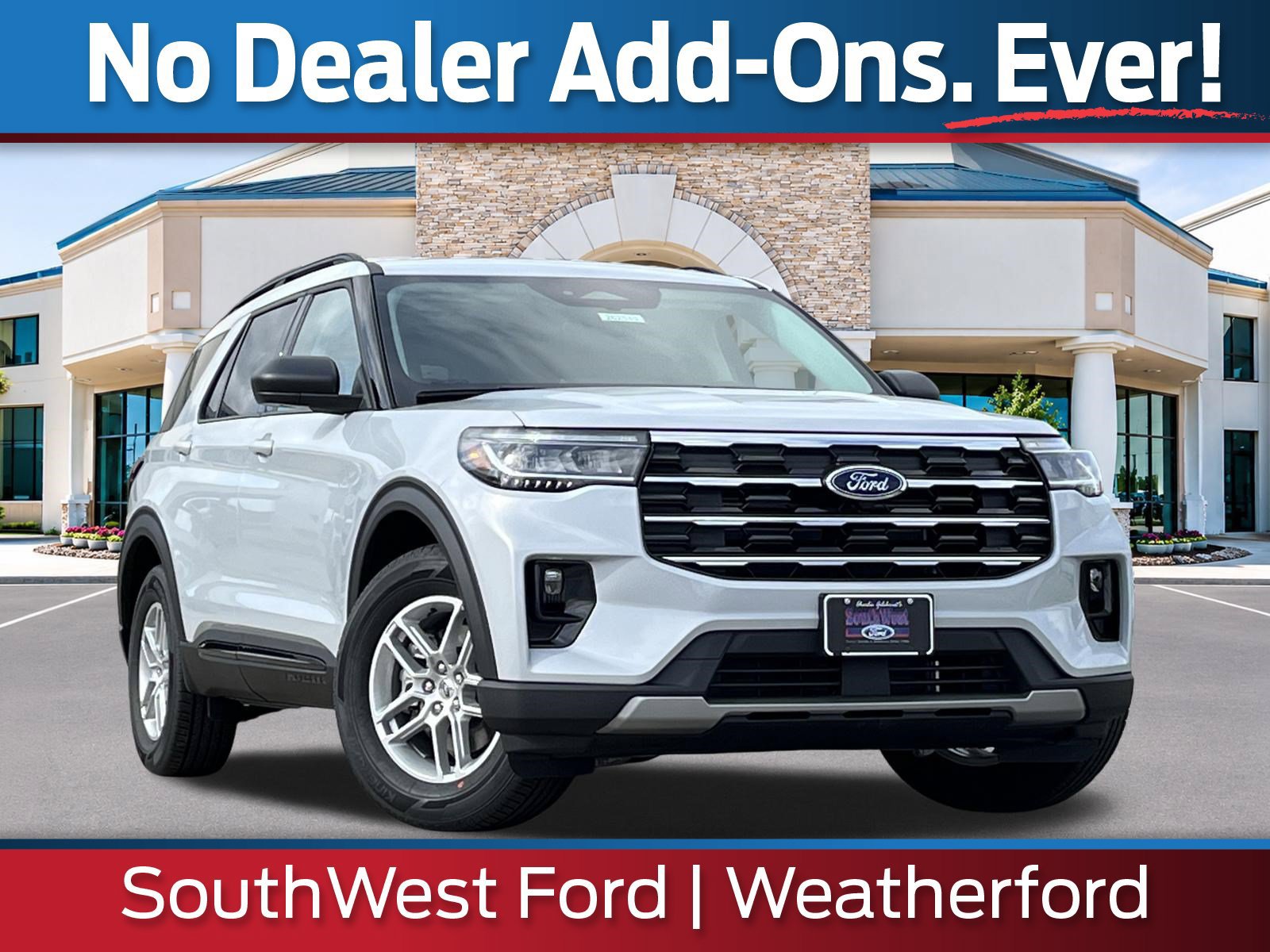 New 2026 Ford Explorer Active w/ Active Comfort Package RWD 360° Tour