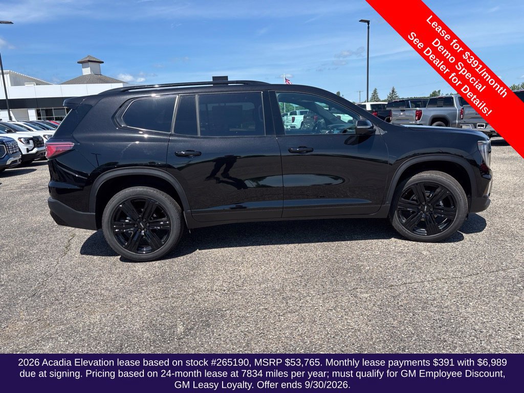 Used 2026 GMC Acadia Elevation w/ Black Edition FWD image 6