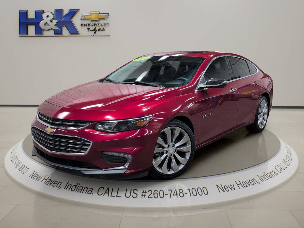 Used 2018 Chevrolet Malibu Premier w/ Premier Sun and Wheel Package FWD image 3