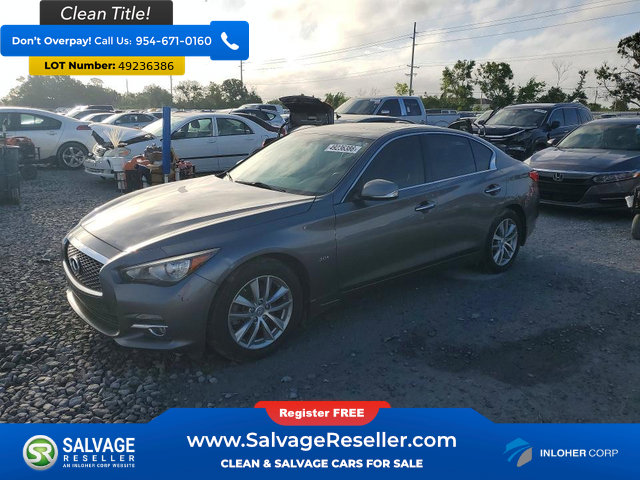 Used 2017 INFINITI Q50 3.0t Premium w/ 3.0T Premium Plus Package AWD/4WD image 1