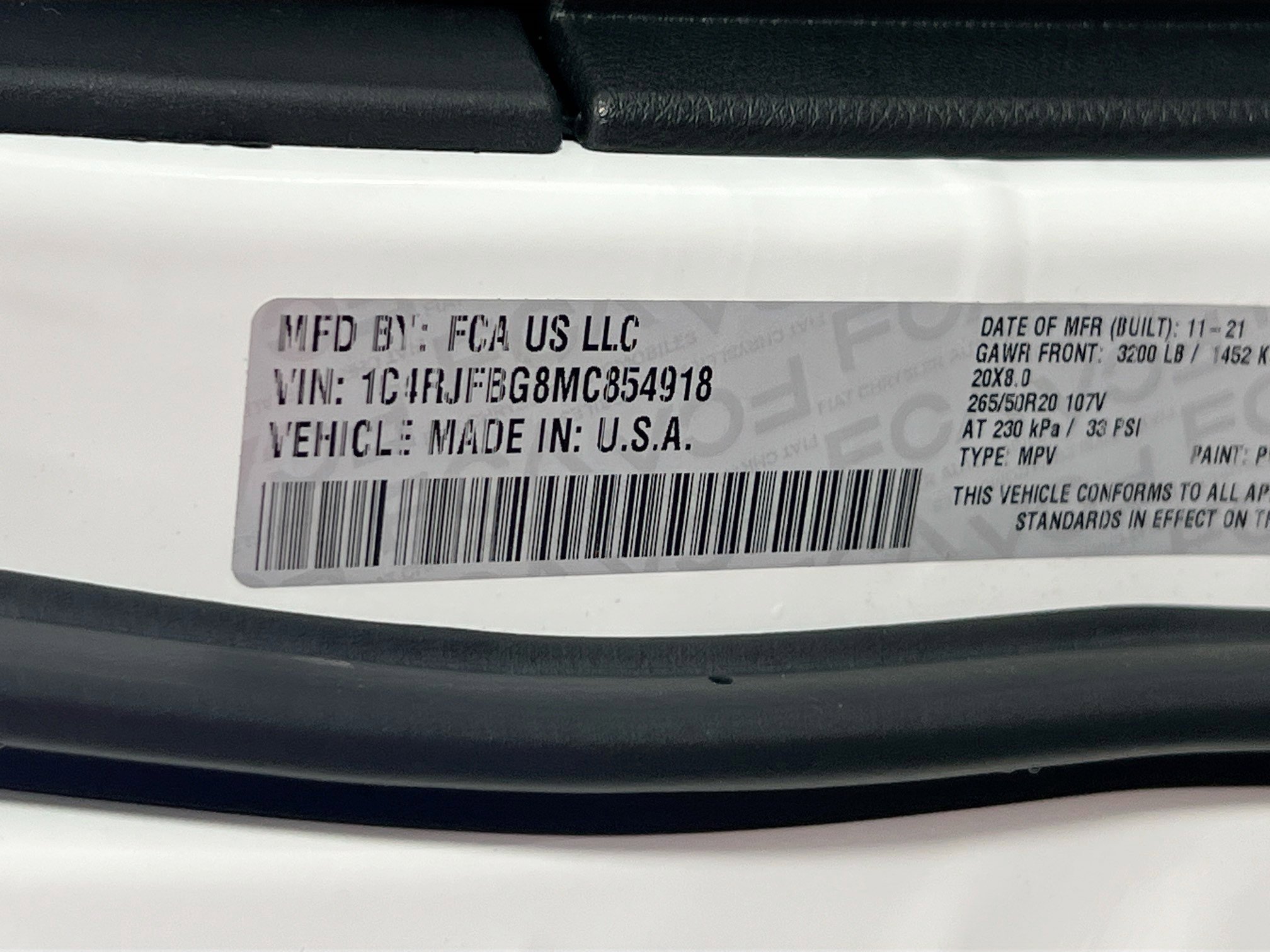 Used 2021 Jeep Grand Cherokee Limited w/ Quick Order Package 28K 80th image 32