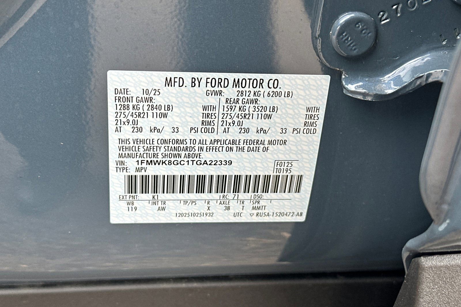 New 2026 Ford Explorer ST w/ Sun And Sound Package AWD/4WD image 24