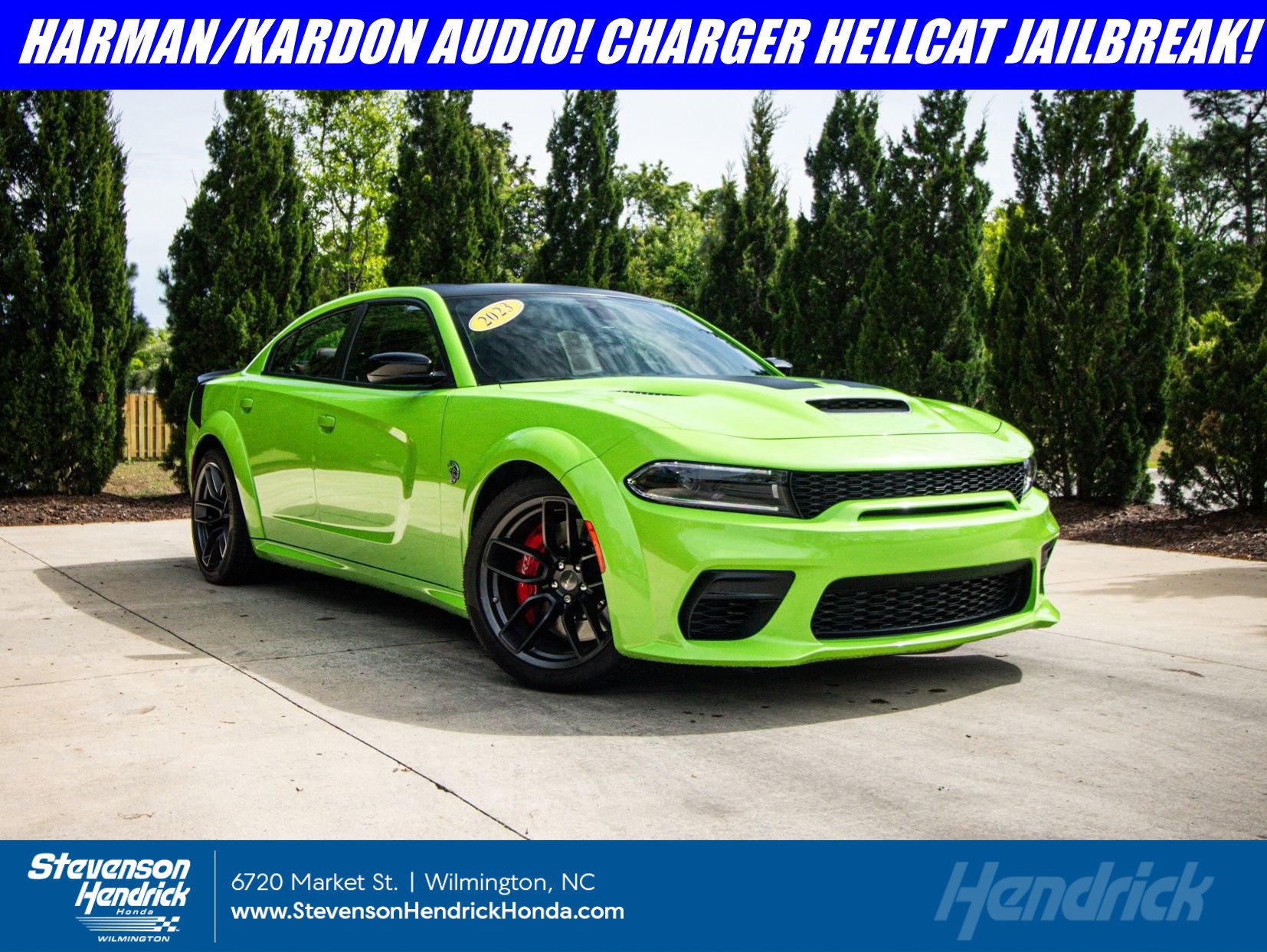 Used 2023 Dodge Charger SRT Hellcat w/ Harman/Kardon Audio Group RWD image 1