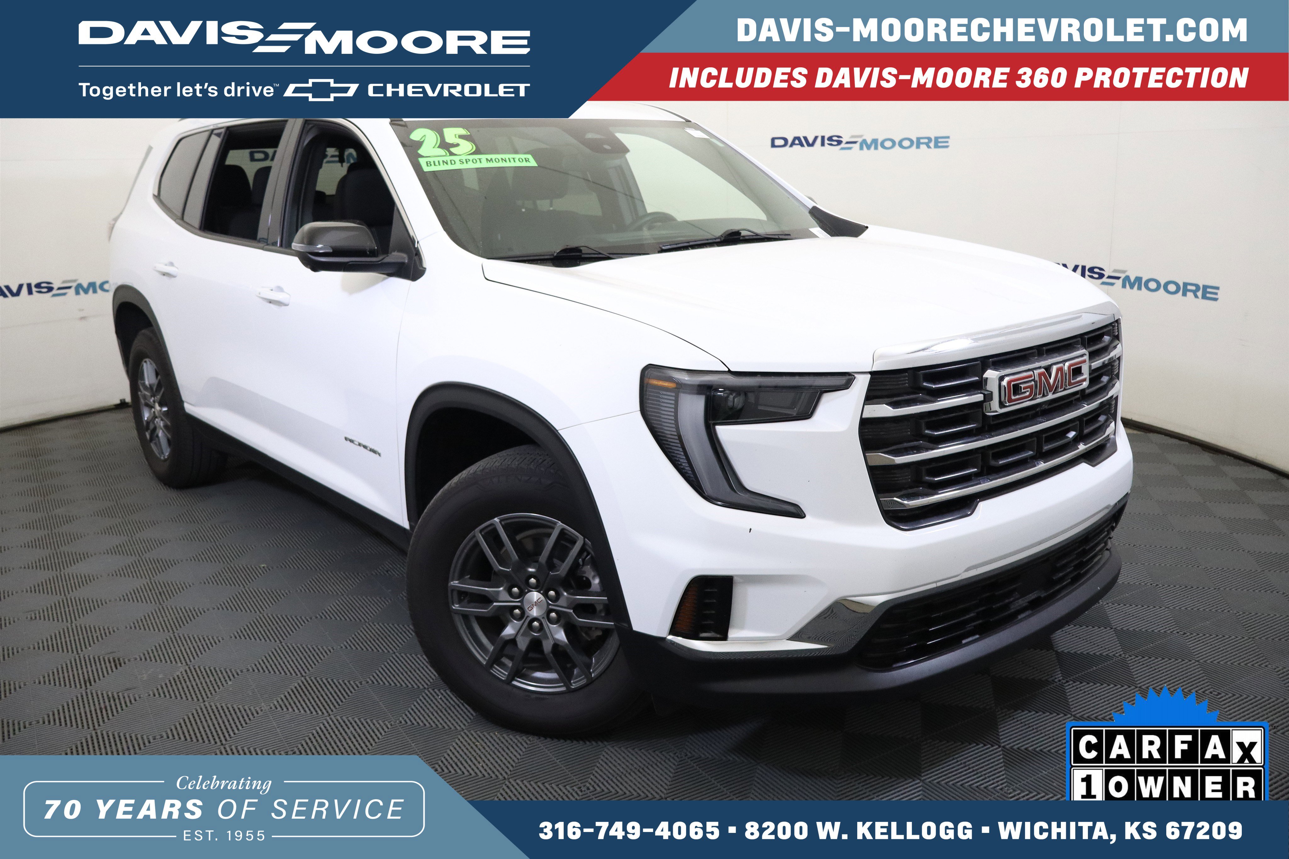 Used 2025 GMC Acadia Elevation AWD/4WD image 1
