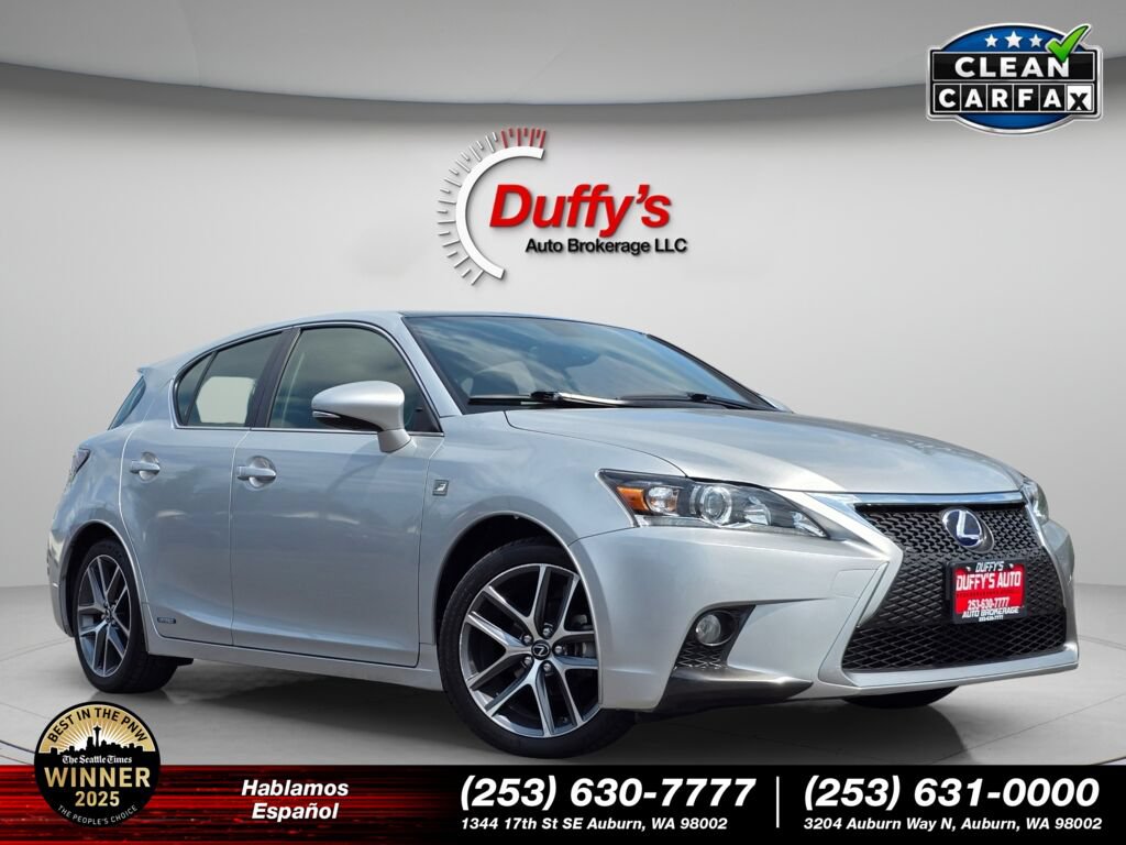 Used 2014 Lexus CT 200h w/ F Sport w/Nuluxe Interior FWD image 1