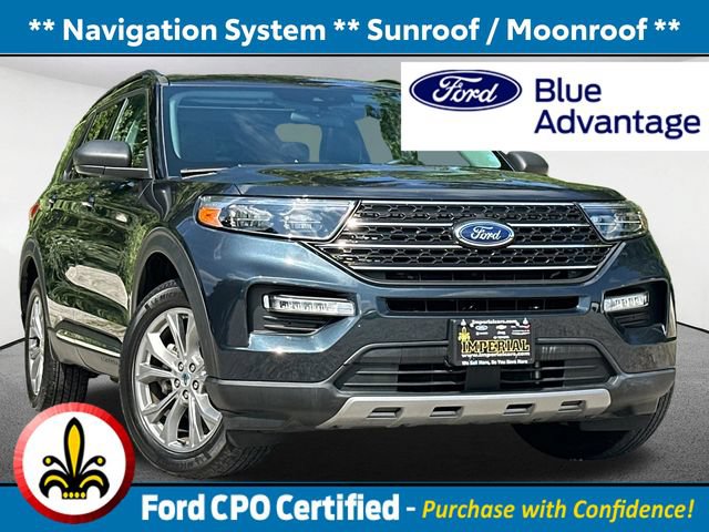 Certified 2022 Ford Explorer XLT w/ Equipment Group 202A