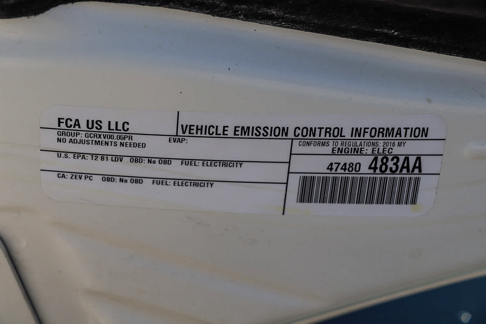 Used 2016 FIAT 500 e FWD image 26