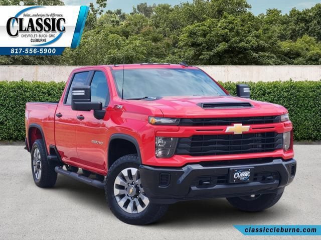 Used 2025 Chevrolet Silverado 2500 Custom w/ Custom Value Package AWD/4WD image 1