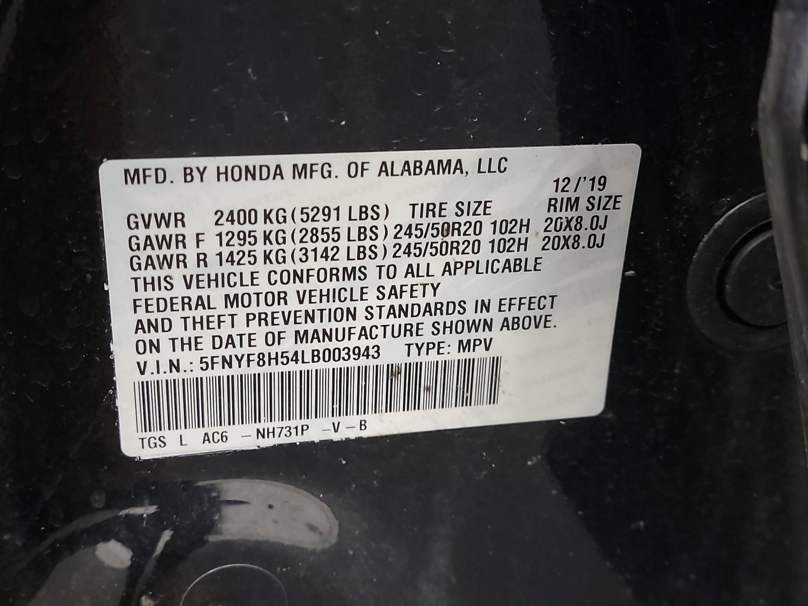 Used 2020 Honda Passport EX-L image 33