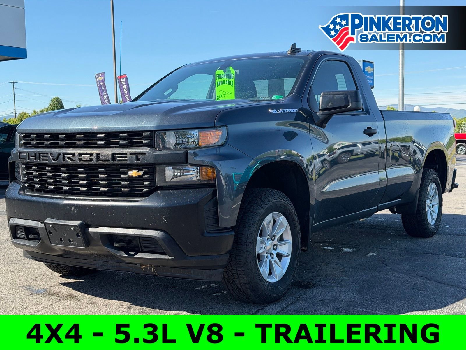 Used 2020 Chevrolet Silverado 1500 W/T w/ WT Convenience Package AWD/4WD image 2