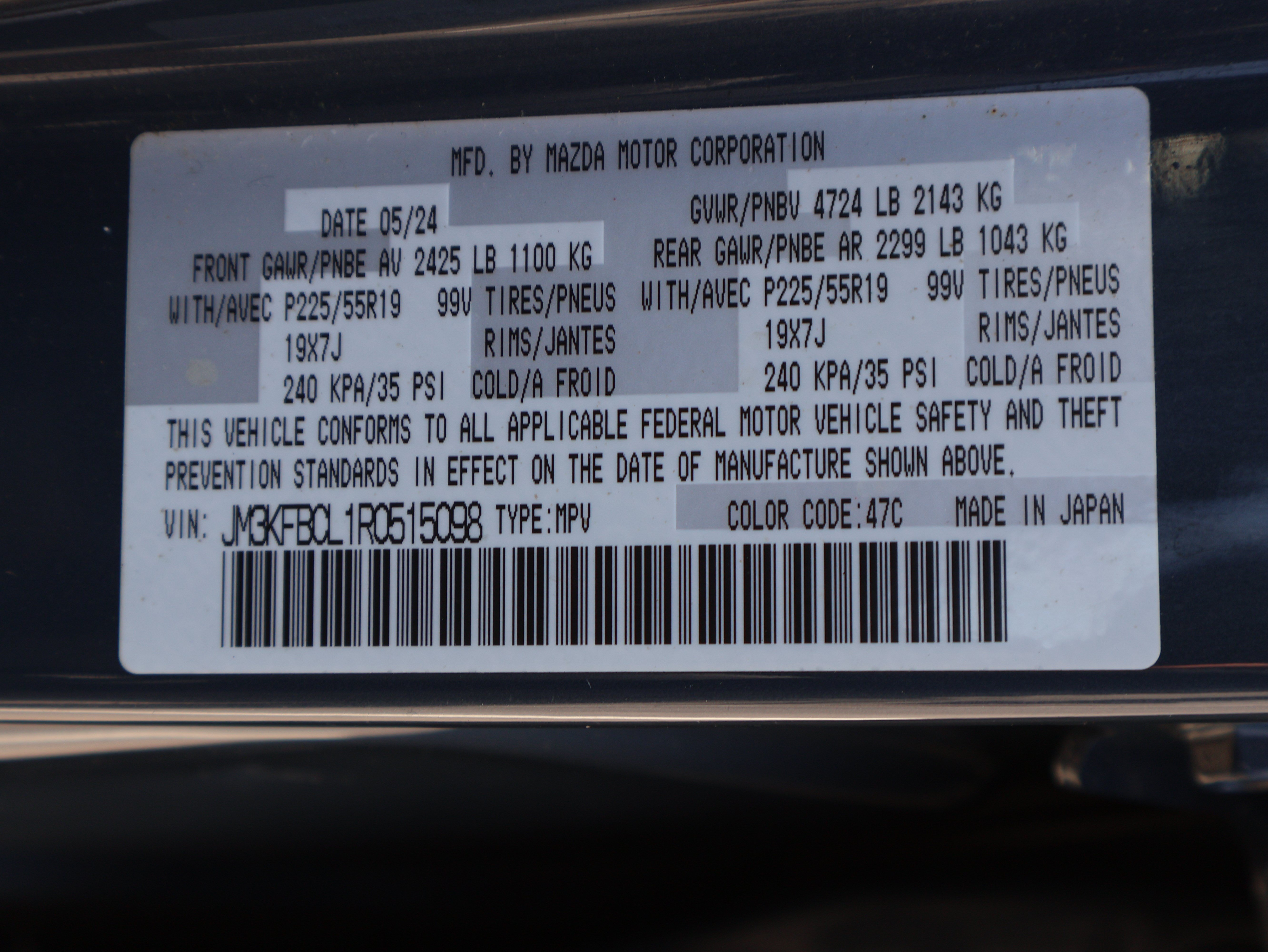 Used 2024 MAZDA CX-5 Carbon Edition AWD/4WD image 47