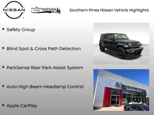 Used 2025 Jeep Wrangler Unlimited Sahara w/ Safety Group image 8