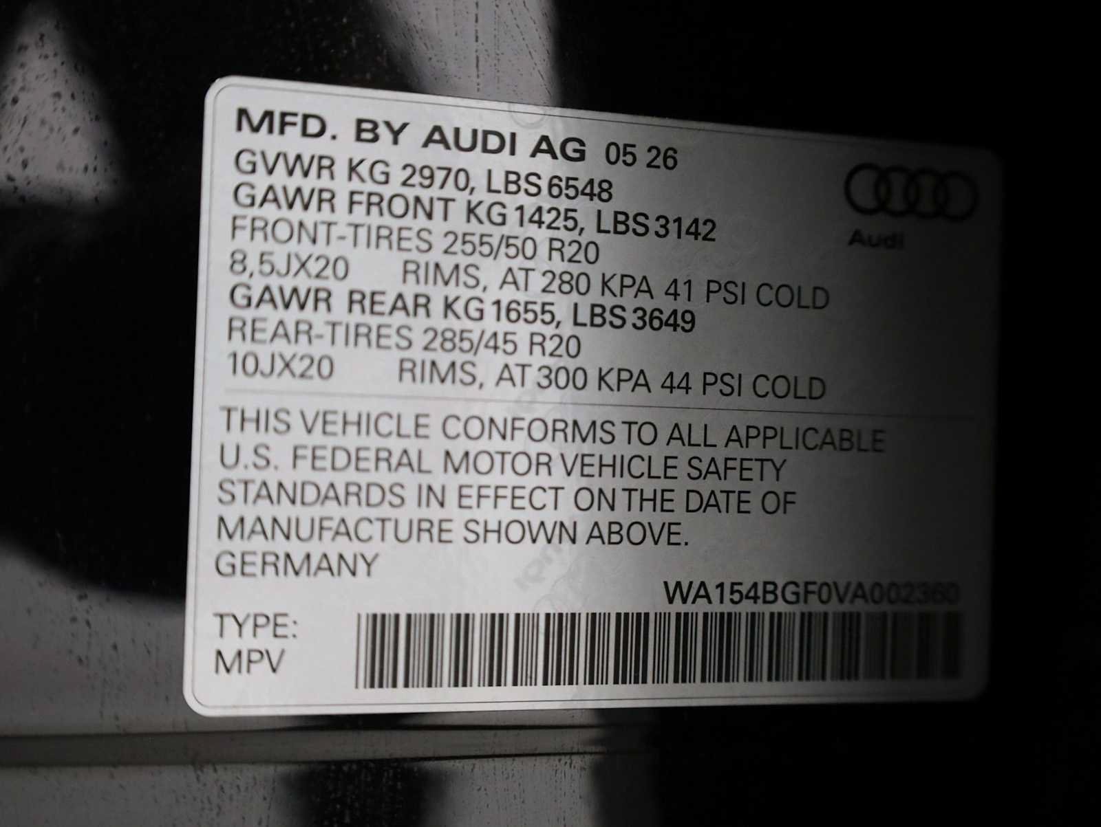 New 2027 Audi Q6 e-tron Premium Plus AWD/4WD image 42