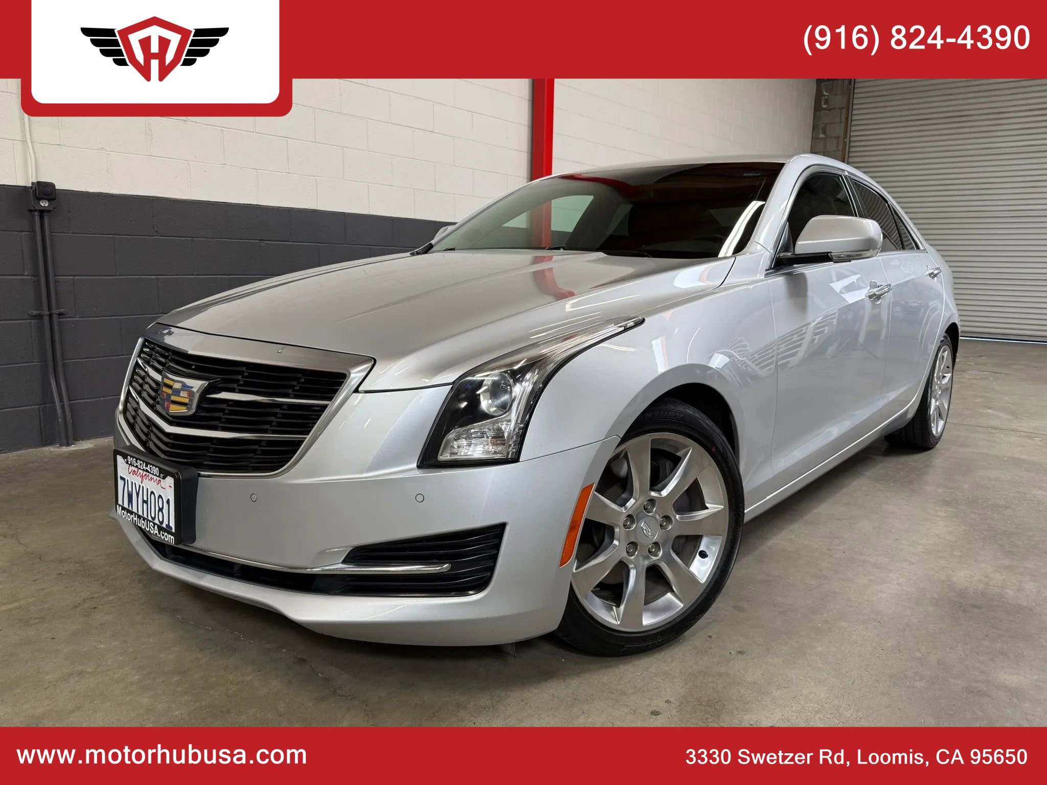 Used 2015 Cadillac ATS Luxury w/ Sun And Sound Package RWD image 1