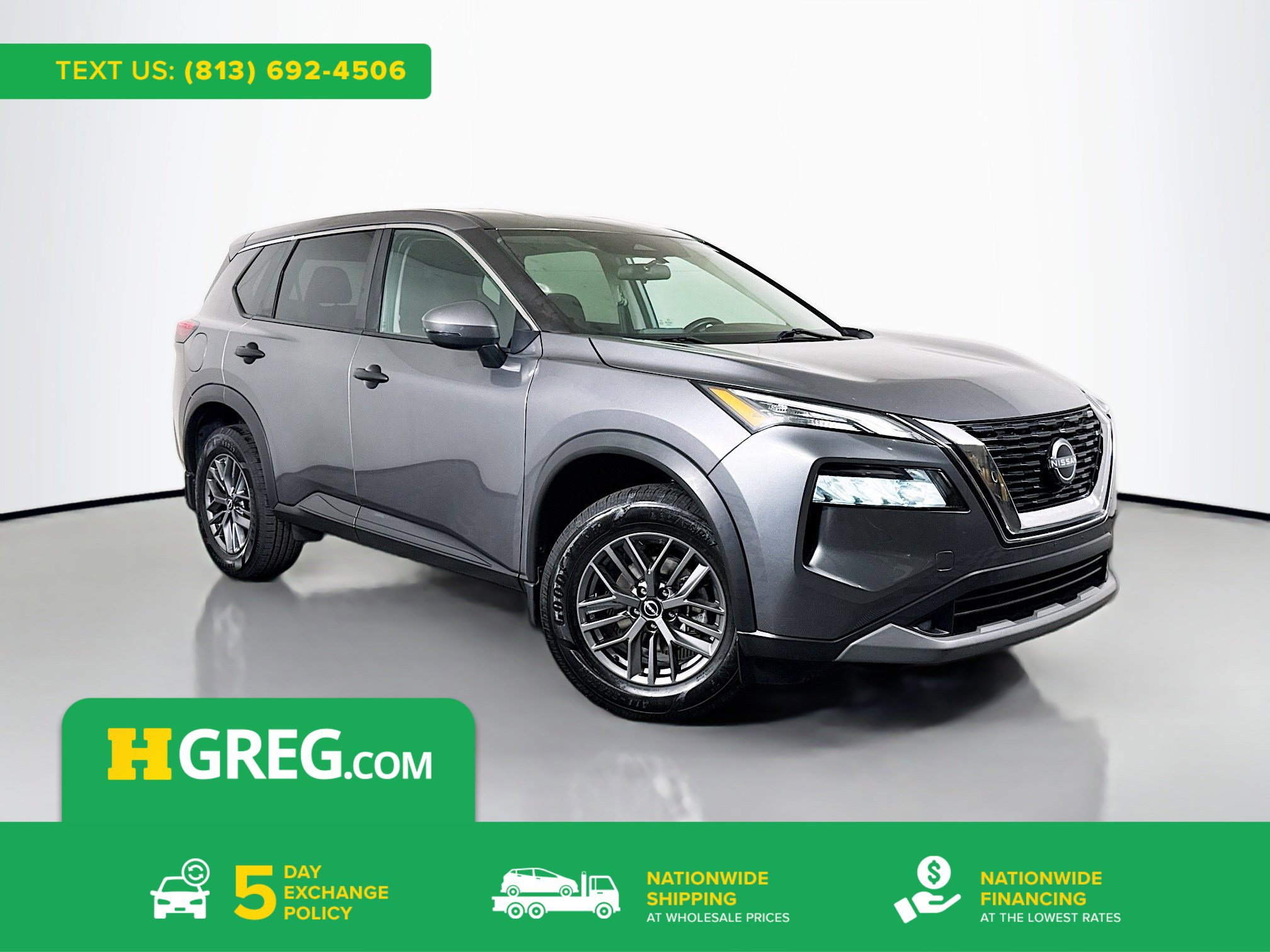Used 2022 Nissan Rogue S AWD/4WD image 1