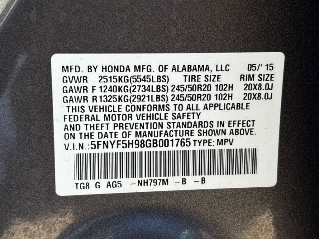 Used 2016 Honda Pilot Touring image 34