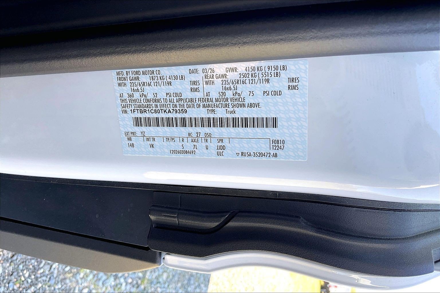 New 2026 Ford Transit 250 148 Medium Roof RWD image 12