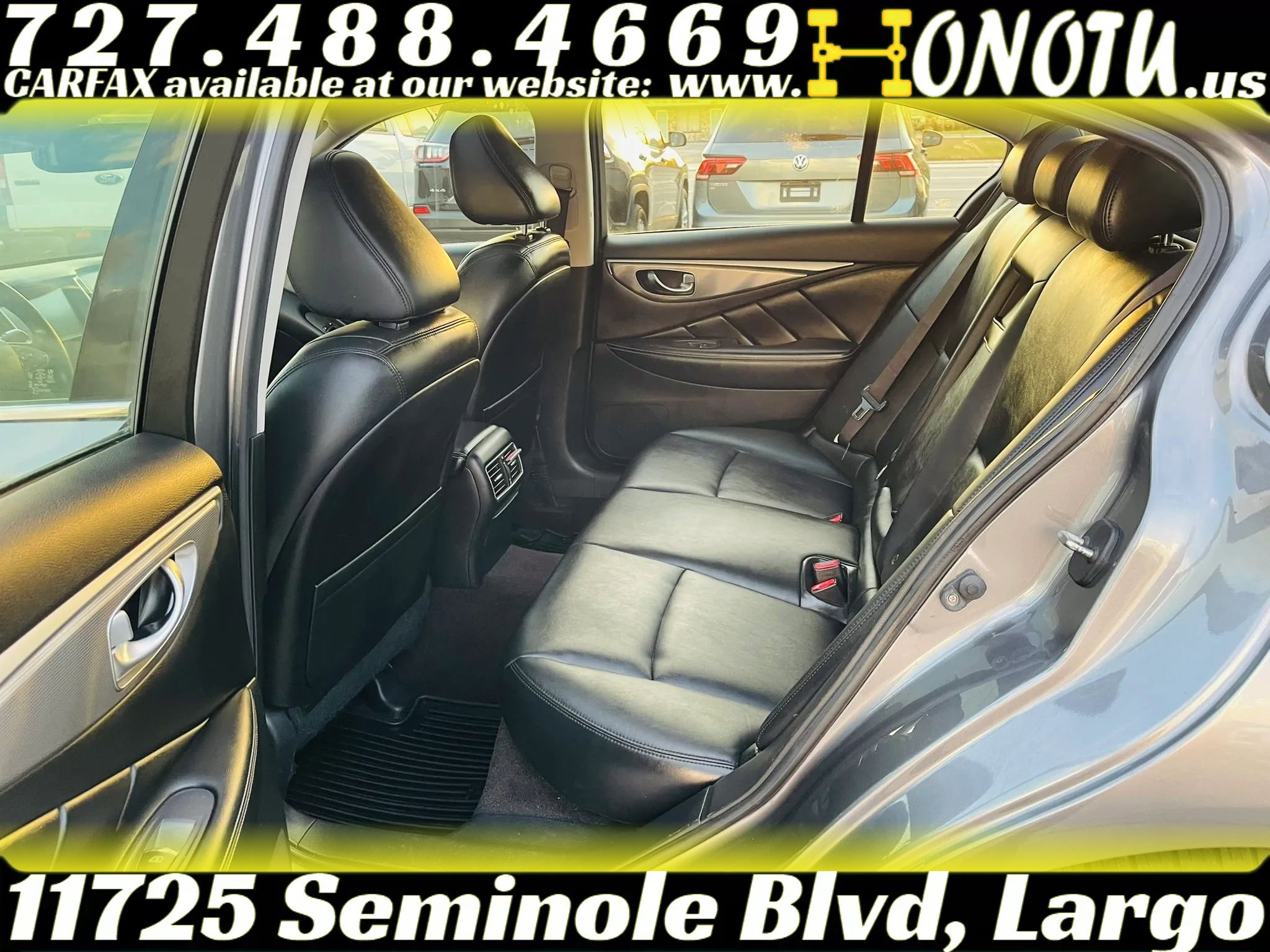 Used 2014 INFINITI Q50 Premium w/ Navigation Package AWD/4WD image 12