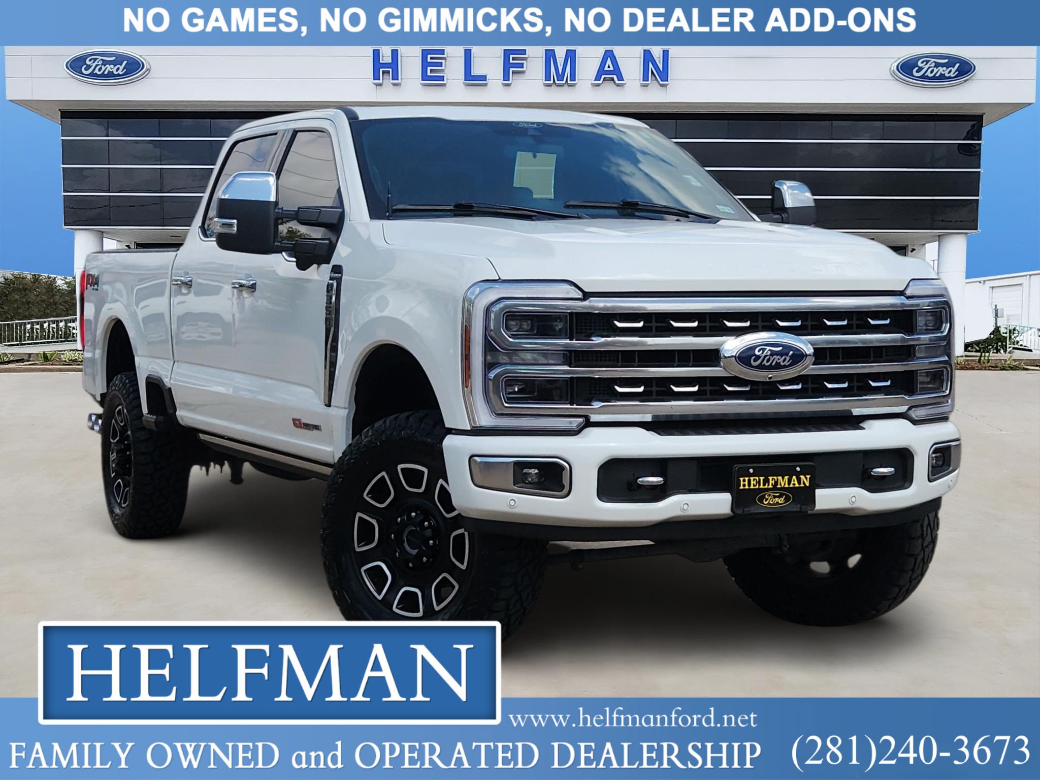 Used 2024 Ford F350 Platinum AWD/4WD image 1