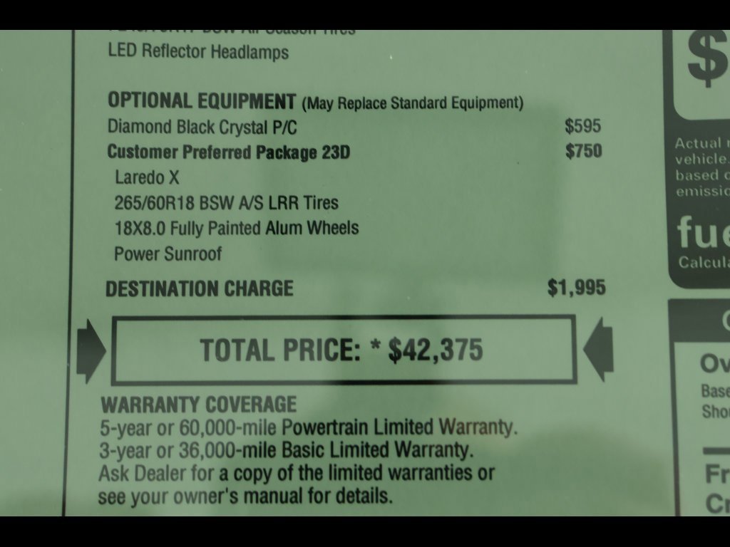 New 2025 Jeep Grand Cherokee Laredo X image 21