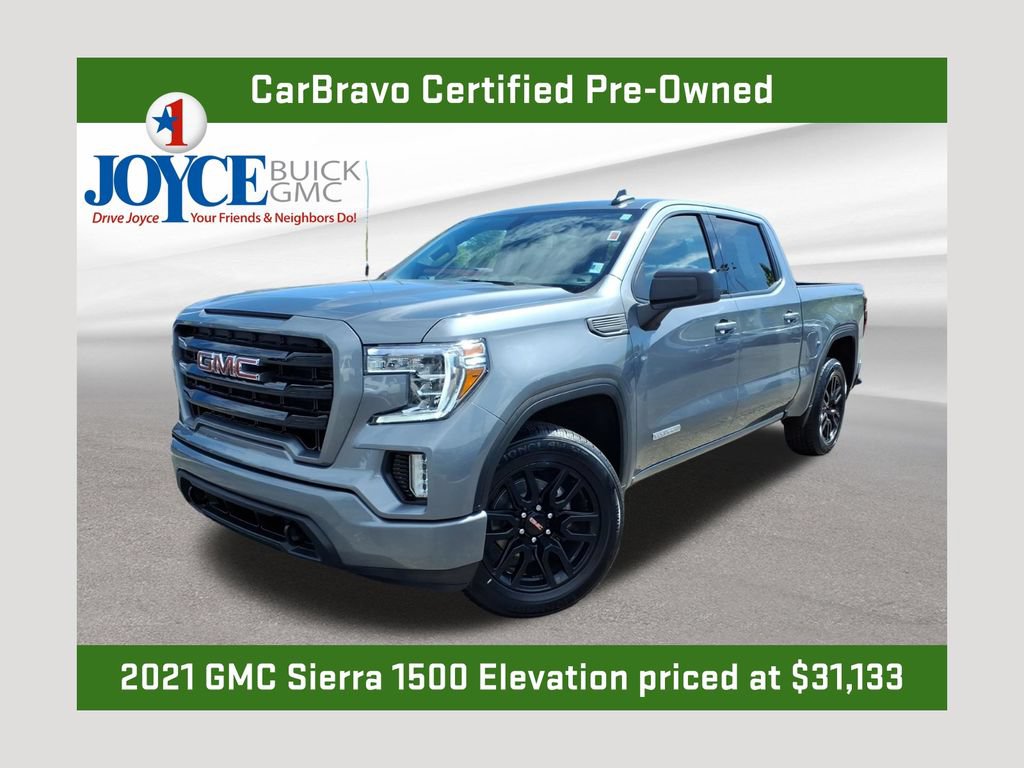 Certified 2021 GMC Sierra 1500 Elevation