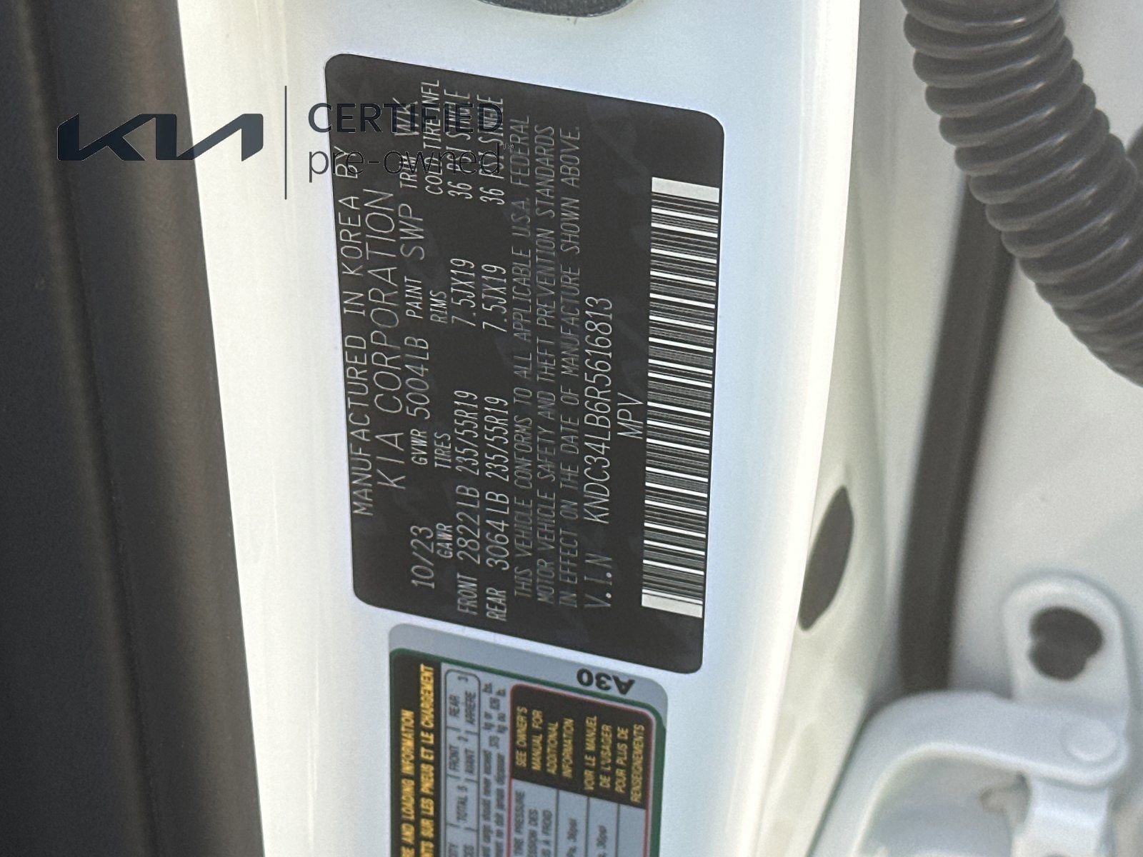 Certified 2024 Kia EV6 Light image 29